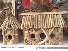 Driftwood Bird House, Wholesale Bali Wooden Handicraft